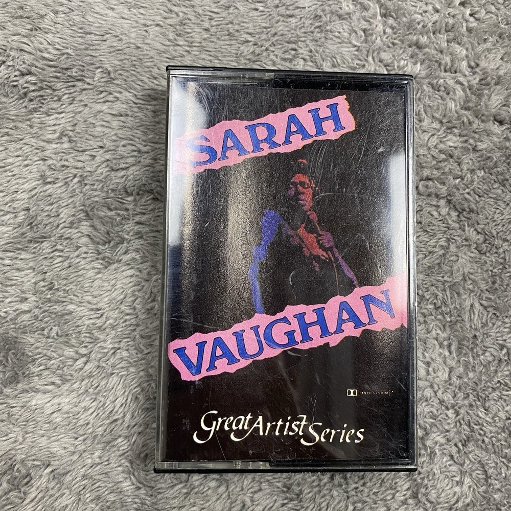 Sarah Vaughan Great Artist Series Cassette Tape Audiofidelity Enterprises 1983‎